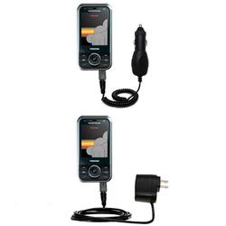 Gomadic Essential Kit for the Toshiba G900 - includes Car and Wall Charger with Rapid Charge Technology - G