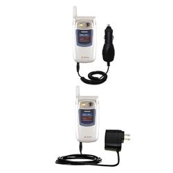 Gomadic Essential Kit for the Toshiba VM 4050 - includes Car and Wall Charger with Rapid Charge Technology
