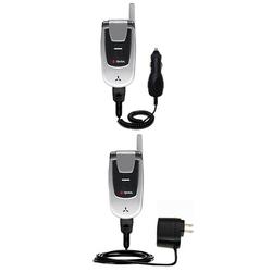 Gomadic Essential Kit for the UTStarcom CDM-105 - includes Car and Wall Charger with Rapid Charge Technology