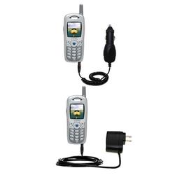 Gomadic Essential Kit for the UTStarcom CDM 8400 - includes Car and Wall Charger with Rapid Charge Technolog