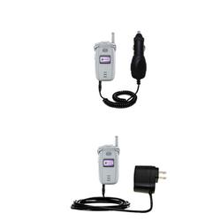 Gomadic Essential Kit for the UTStarcom CDM 8920 - includes Car and Wall Charger with Rapid Charge Technolog