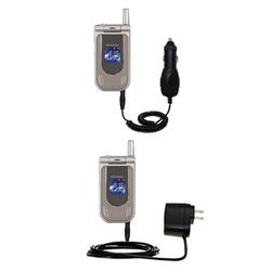 Gomadic Essential Kit for the UTStarcom CDM 8932 - includes Car and Wall Charger with Rapid Charge Technolog