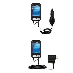 Gomadic Essential Kit for the Verizon XV6700 - includes Car and Wall Charger with Rapid Charge Technology -