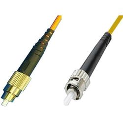 CTCUnion FC/UPC to ST/UPC simplex single-mode 9/125 fiber patch cord, 1m length