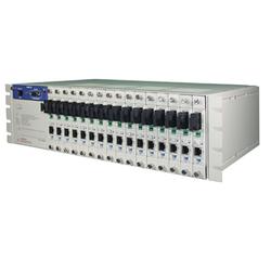 CTCUnion FRM301-CH, media converter chassis, 16 slot, SNMP support, rack mount 19