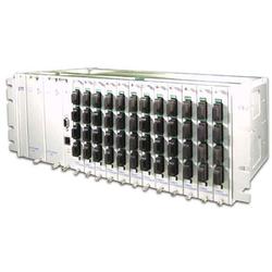 CTCUnion FRM401-CH high density 48 units of fiber optic media converter in one 19 rack chassis