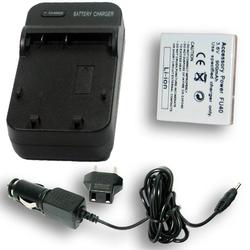 Accessory Power FUJI NP-40 Equivalent Charger & Battery Combo for OEM BC-65S & FinePix F650 F470 F810 & Many More