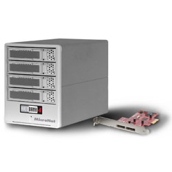 MICRONET Fantom RAIDBank4 4TB USB 2.0/eSATA RAID External Hard Drive