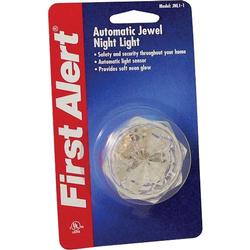 First Alert JNL1-1 Automatic Jewel Nightlight