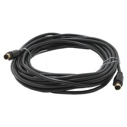 Fuji Labs Mini Din 4 Male to Male S-Video Cable, 25ft Model SVHS-X1025DX