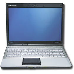 Gateway T-6330U Notebook, Intel Dual-Core Processor T3200,14.1-inch Ultrabright WXGA 3072MB, 250GB Hard Drive, 8X Multi-format dual Layer DVDRW with DVD-RAM and