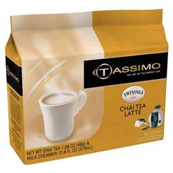 Gevalia 01317 Twinings Chai Tea Latte for Tassimo Coffee and Beverage Makers