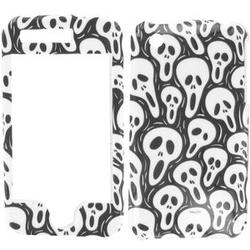 Wireless Emporium, Inc. Ghost Faces Snap-On Protector Case Faceplate for Apple iPhone 3G