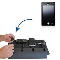 Gomadic Universal Charging Station - tips included for LG MS25 many other popular gadgets