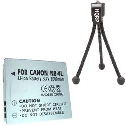 HQRP Battery Replacement for Canon SD750 / SD750 IS, SD1000 / SD1000 IS + Tripod