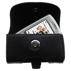 Gomadic Horizontal Leather Case with Belt Clip/Loop for the Samsung Katalyst