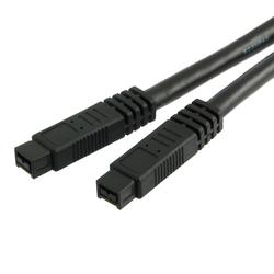 Eforcity IEEE 1394b Firewire Cable 9x9, 6 FT Black by Eforcity