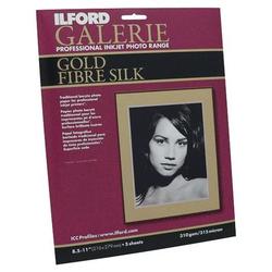 Ilford Galerie 1154048 8.5x11 Gold Fiber Silk - 5 Sheets