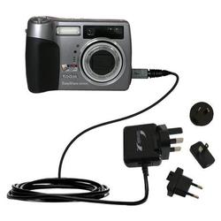 Gomadic International Wall / AC Charger for the Kodak DX7440 - Brand w/ TipExchange Technology