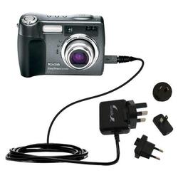 Gomadic International Wall / AC Charger for the Kodak DX7630 - Brand w/ TipExchange Technology