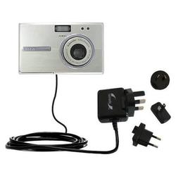 Gomadic International Wall / AC Charger for the Kodak EasyShare One 6MP - Brand w/ TipExchange Techn