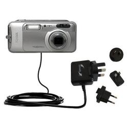 Gomadic International Wall / AC Charger for the Kodak LS743 - Brand w/ TipExchange Technology