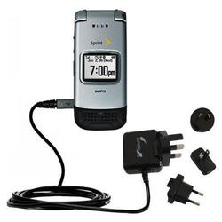 Gomadic International Wall / AC Charger for the Sanyo Pro 200 - Brand w/ TipExchange Technology