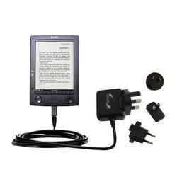 Gomadic International Wall / AC Charger for the Sony PRS-500 Digital Reader Book - Brand w/ TipExcha