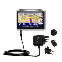 Gomadic International Wall / AC Charger for the TomTom ONE XL Europe - Brand w/ TipExchange Technolo