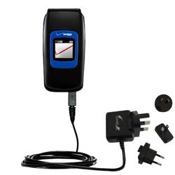 Gomadic International Wall / AC Charger for the Verizon Wirless Coupe - Brand w/ TipExchange Technol