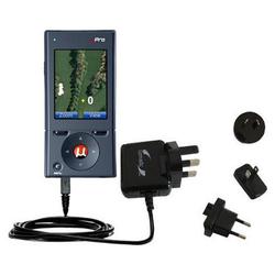 Gomadic International Wall / AC Charger for the uPro uPro Golf GPS - Brand w/ TipExchange Technology
