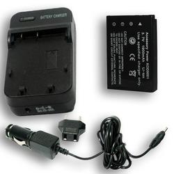 Accessory Power KODAK KLIC-5001 Equivalent K5000-C Charger & Battery Combo for Select EasyShare Digital Cameras