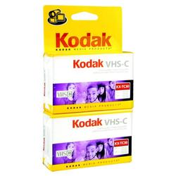 KODAK VHS-C CAMCORDER VIDEOCASSETTE 2PK NIC