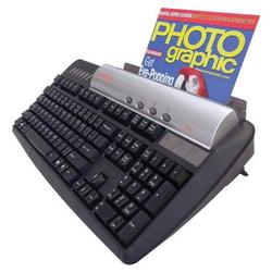 KeyScan KS810 Color Document Scanner integrated in a PC Keyboard - Black