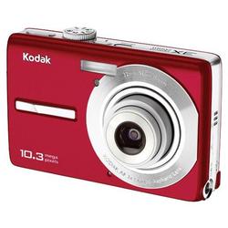 KODAK Kodak EasyShare M1063 Digital Camera - Red - 10.3 Megapixel - 16:9 - 3x Optical Zoom - 5x Digital Zoom - 2.7 Color LCD