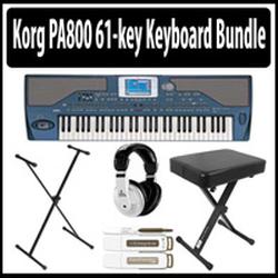 Korg PA800 61-key Arranger Keyboard Kit