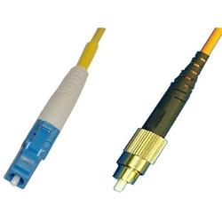 CTCUnion LC/UPC to FC/UPC simplex single-mode 9/125 fiber patch cord, 1m length