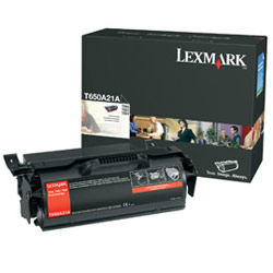 LEXMARK Lexmark Black Toner Cartridge For T650, T652 and T654 Series Printers