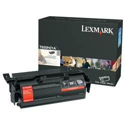 LEXMARK Lexmark High Yield Black Toner Cartridge for T650, T652 and T654 Series Printers