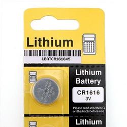 Eforcity Lithium Coin Battery - CR1616 / BR1616 / DL1616 / ECR1616 / KCR1616 / LM1616 / 5021LC