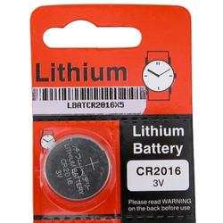 Eforcity Lithium Coin Battery - CR2016 / DL2016 / ECR2016 / SBT11 / BR2016 / 208-202 / 208-204 / 208-206 / DL