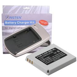Eforcity Lithium Ion Battery and Charger Canon NB-4L : Canon PowerShot SD200 / SD30 / SD300 / SD400 / SD430 / (207505)