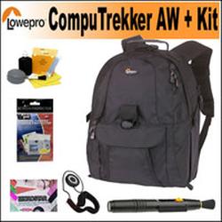 Lowepro Computrekker AW Notebook Computer & Camera Backpack + Camera Accessory Package - ALO