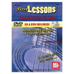 MECC First Lessons Beginning Guitar - Learning Chords / Playing Songs Book/CD/DVD