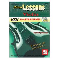 MECC First Lessons Violin Book/CD/DVD Set