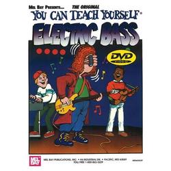 MECC You Can Teach Yourself Electric Bass Book/DVD