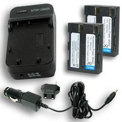 Accessory Power MINOLTA NP-400 Equivalent BC-400 Charger & Battery 2PK for DYNAX / DiMAGE / MAXXUM Digital Cameras