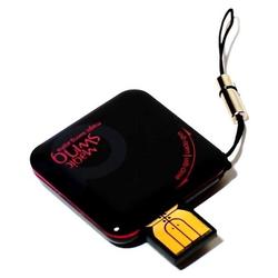 Cyanics Magic Swing Alpha Micro SD and T Flash Card Reader (Black)
