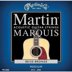 Martin Strings M1200 Marquis 85/15 Bronze Medium Acoustic Strings