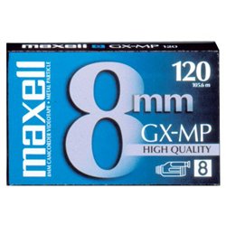 Maxell 8mm Videocassette - 8mm - 120Minute (281011//281010)